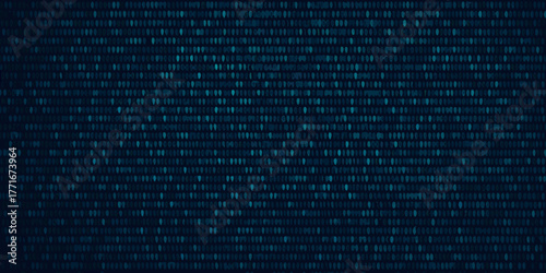 Abstract dark blue digital background with repeating oval shapes in a grid pattern