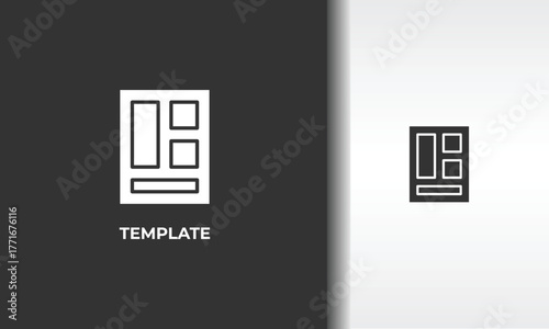 Template Vector, Icon Or Logo Sign Isolated Symbol Illustration