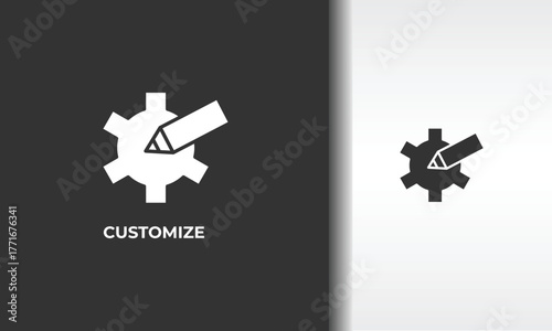 Customize Vector, Icon Or Logo Sign Isolated Symbol Illustration