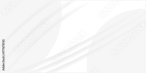 White cloth background abstract with soft waves.