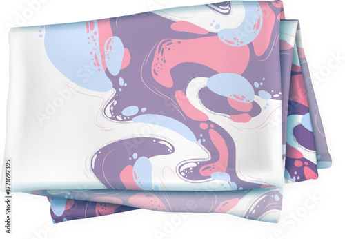 Abstract Print Fabric