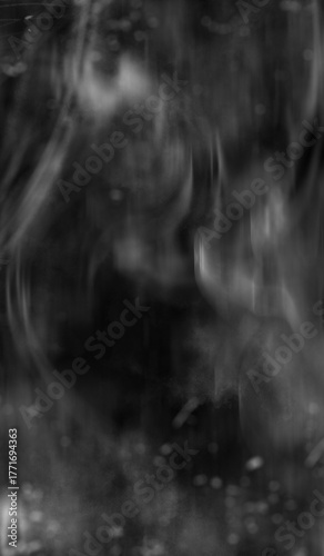 Abstract Ghost Dark Eerie Transition Smoky Background