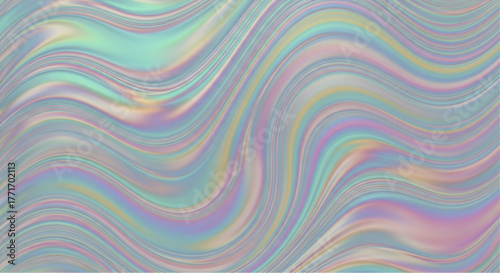 Captivating, rippling pastel-hued abstract background, showcasing a sense of fluid movement and modern design.  vector illustration