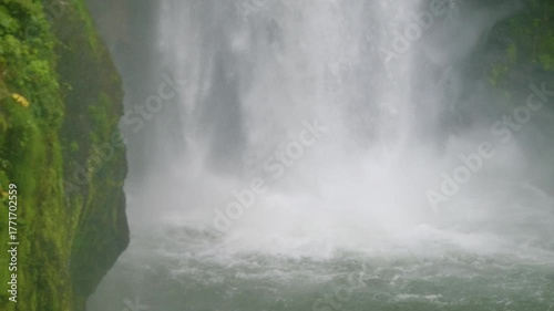 Wallpaper Mural Costa Rica La Paz Waterfall Gardens A closeup of the bottom of the Magia Blanca fall and the pool Torontodigital.ca