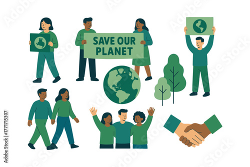 Save our planet: vibrant advocacy for environmental conservation and protection