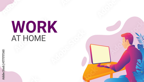 LANDING PAGE DESIGN WITH FLAT ILLUSTRATION STYLE 03