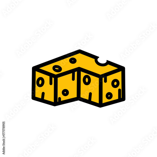 Vector Graphic of Cheese