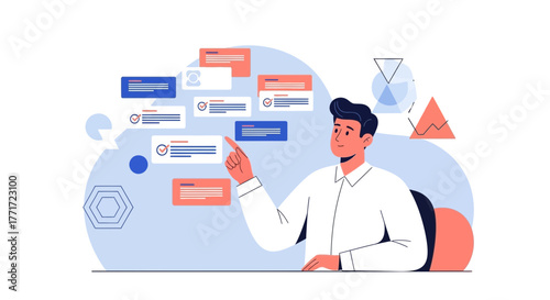 Conceptualizing Information: A Professional Navigating Data and Strategic Workflow Planning