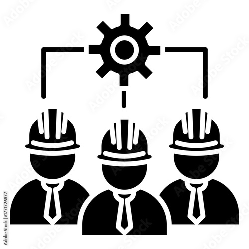 It Engineering Glyph Icon