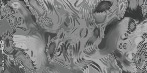 Surreal Grayscale Abstract Organic Forms with Swirling, Molten, and Fluid-like Textures and Contrasting Light and Shadow Play