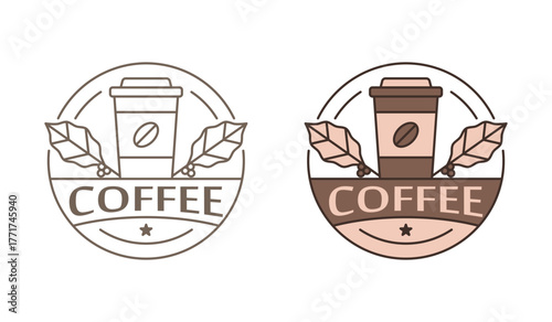 coffeeshop logo design brand identity