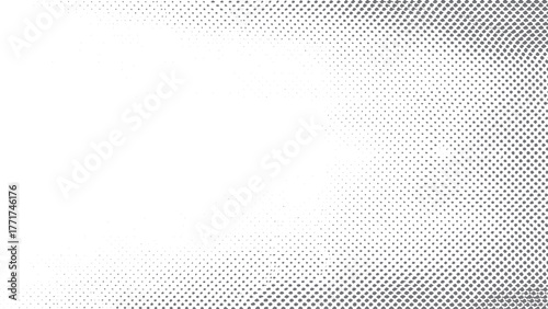 Subtle halftone texture overlay with vintage grunge ink print effect. Monochrome halftone background with subtle splatter and grunge texture. 