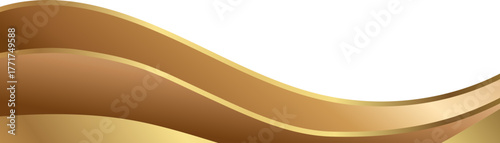 Majestic gold frame with metallic foil highlights, premium curved edge border for elegant background and label templates.