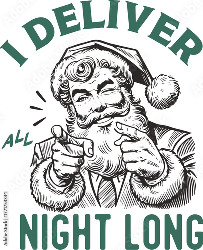 Funny adult Christmas humor with 