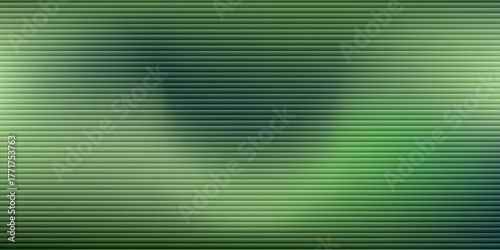 Green gradient ribbed glass background with wave texture. Vertical metal reed window pattern with 3D light lines and fluted plastic. Frosted industry plate with premium polycarbonate.