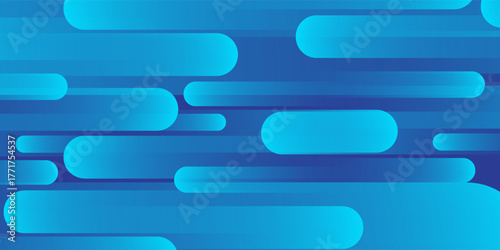 Abstract blue background with diagonal lines. Dynamic shapes composition. Vector illustration Eps 10