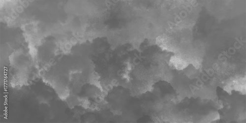 Light Grey and White Abstract Texture. Smoky Grey and White Minimal Background. cloudscape of rain and storm clouds 3d illustration transparent background clip art. Grey storm clouds .
