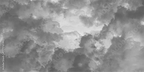 Light Grey and White Abstract Texture. Smoky Grey and White Minimal Background. cloudscape of rain and storm clouds 3d illustration transparent background clip art. Grey storm clouds .
