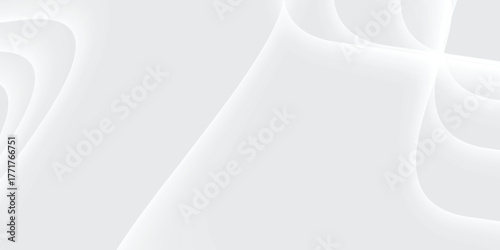 latar belakang putih dengan garis gelombang abstrak eps10