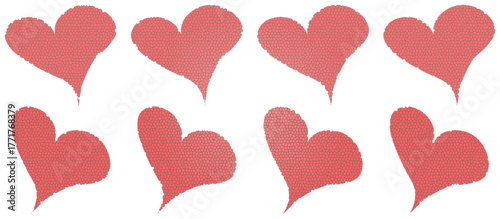 Cute & Colorful Hand-Drawn Doodle Hearts – A Premium Collection of Love Icons for Valentine’s Day, Couple Gifts, Wedding Designs, and Crafting