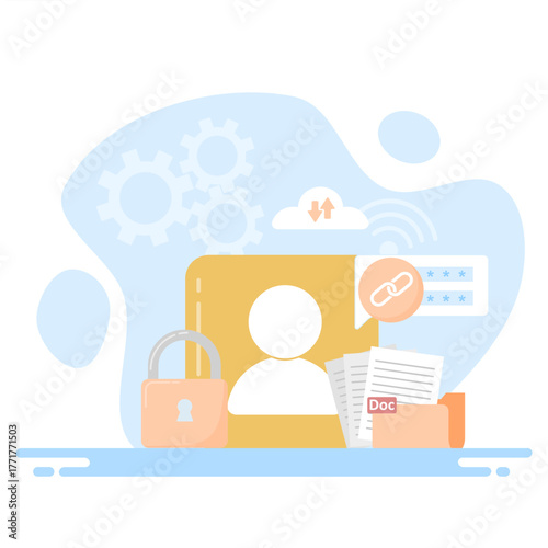 Online Account and Data Protection Concept