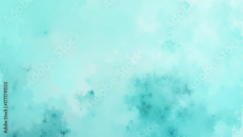 Abstract soft pastel watercolor with gentle shades of light cyan and white blending seamlessly. Smooth gradients and subtle cloud-like transitions. Calm, airy, and minimalistic, evoking , tranquility.