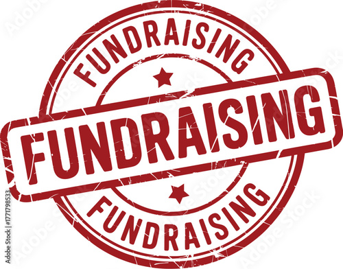 Fundraising stamp image for charity and nonprofit campaigns