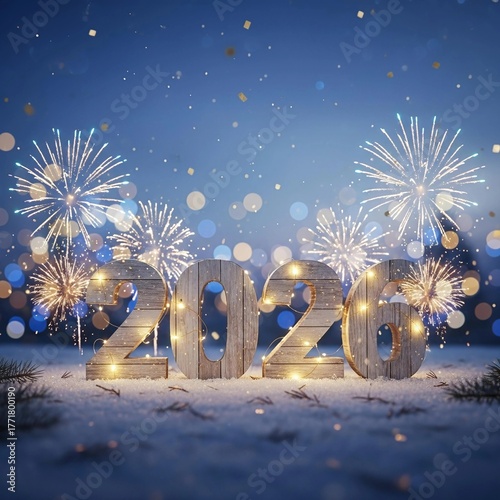 Happy new year,Frohes neues Jahr.2026