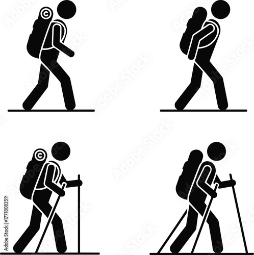 Restroom Bathroom Sign Icons Vector Gender Symbols Man Woman Public Toilet Signage Indicator.