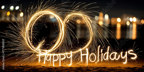 Campfire scene with Happy H...