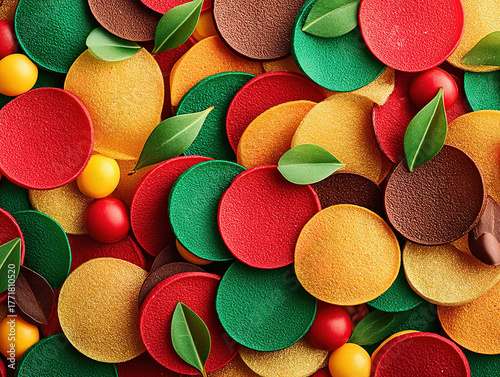 festive Christmas confetti