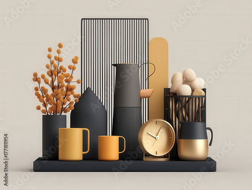 set of fireplace accessories