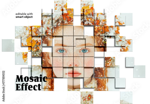 Mosaic Photo Effect