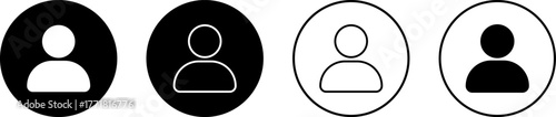 Four oval silhouettes representing user profiles