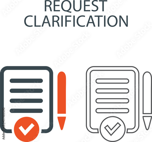 Request clarification on Line art icons. Pay attention, maintain eye contact, use empathy, and share relevant icons. Solid icon collection.