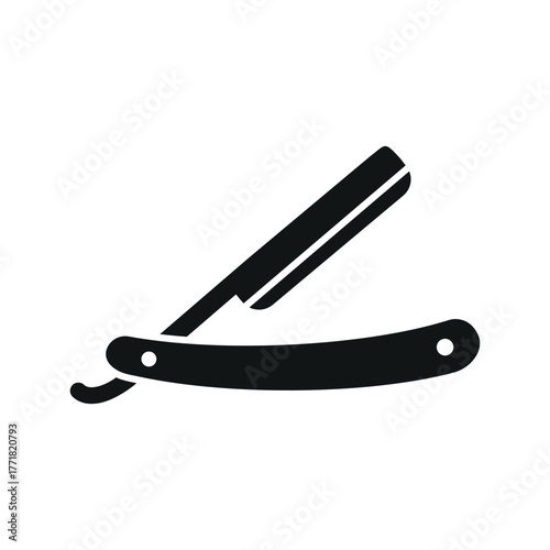razor blade icon vector design template