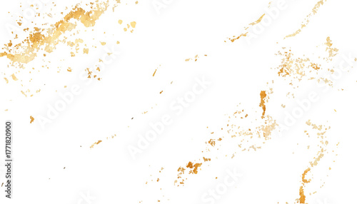 Luxurious glittering gold veins and cracks white background. Gold glitter elegant, beautiful texture. Gold glitter background texture with white background. Texture with gold veins.