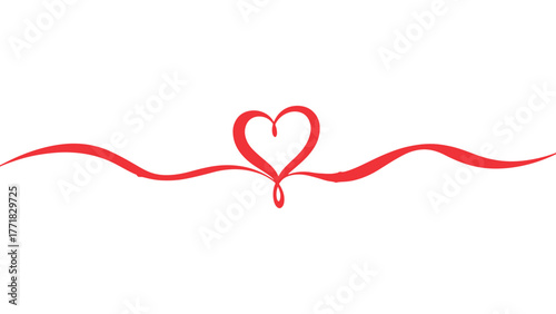 A single versatile love heart icon design suitable for various applications and digital projects