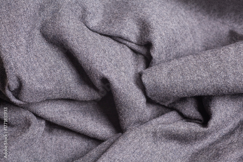 wool fabric as background, close up of textured fabric