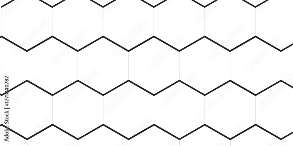 Simple style hexagonal graphic concept. Bee honey comb background seamless. Simple seamless pattern of bee honeycomb cells. Abstract hexagon border pattern geometric creative background.