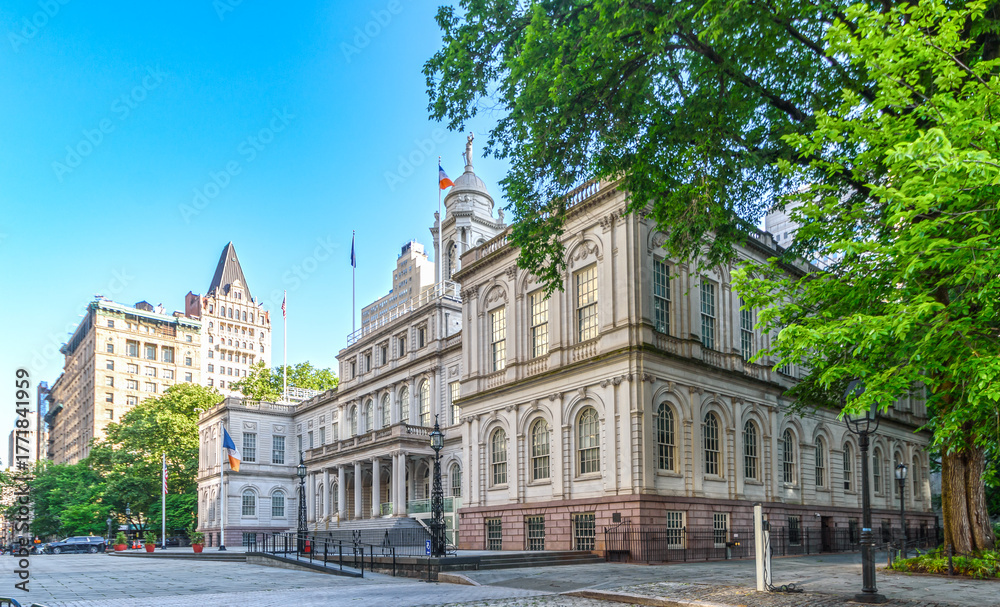 Fototapeta premium New York Cityhall, Lower Manhattan
