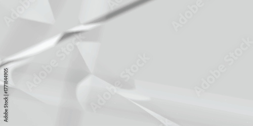 Abstract white paper crumpled panorama white  wrinkled paper texture background, crumpled pattern texture fabric scrapbook...