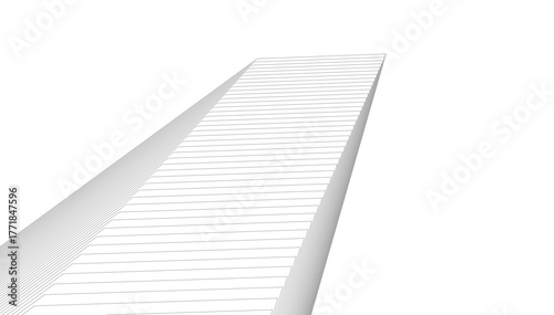 Architecture building vector 3d illustration