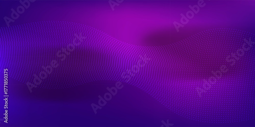Abstract digital technology futuristic blue pink background.