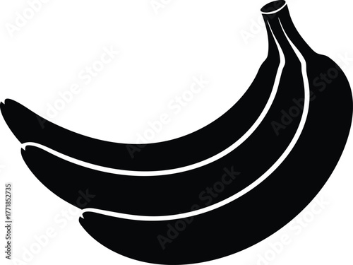 banana vector icon