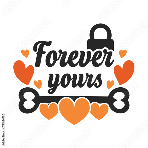 Forever Yours Love and Romance Themed Design