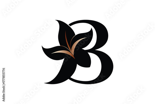 black orchid arch ;b;white background a sleek