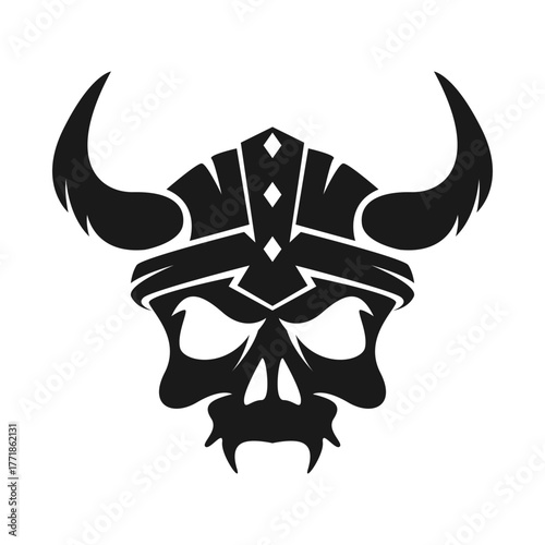 Viking logo icon design