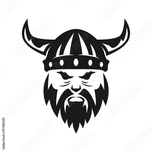 Viking logo icon design