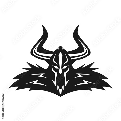 Viking logo icon design